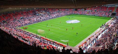 Sunderland Stadium of Light supporters