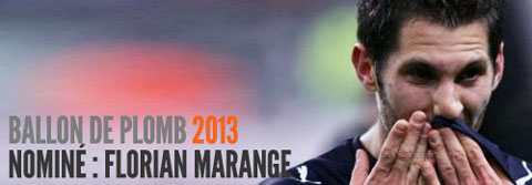 Florian Marange candidat Ballon de Plomb 2013